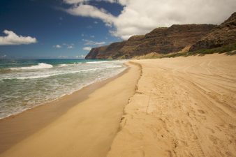 A beach
