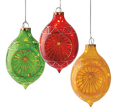 oversized ornaments