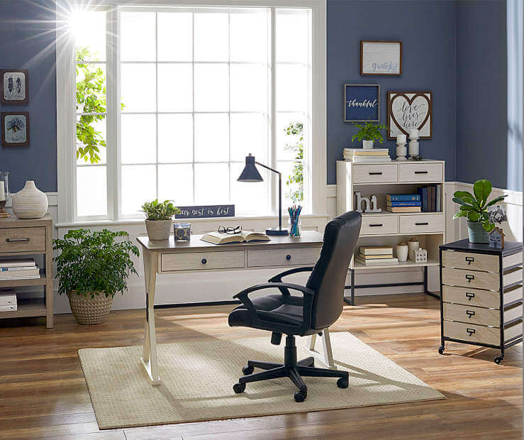 Farmhouse home office example