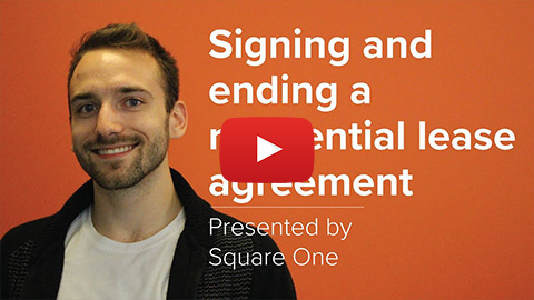 Thumbnail of the Signing and Ending Residential Lease video