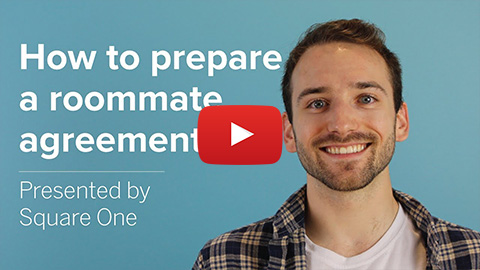 Thumbnail of the Preparing Roommate Agreement video