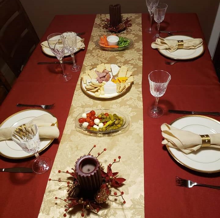 Table de Noël