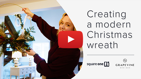 Thumbnail of the How to create Christmas Wreath video