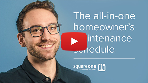 Thumbnail of the Home Maintenance Schedule YouTube video